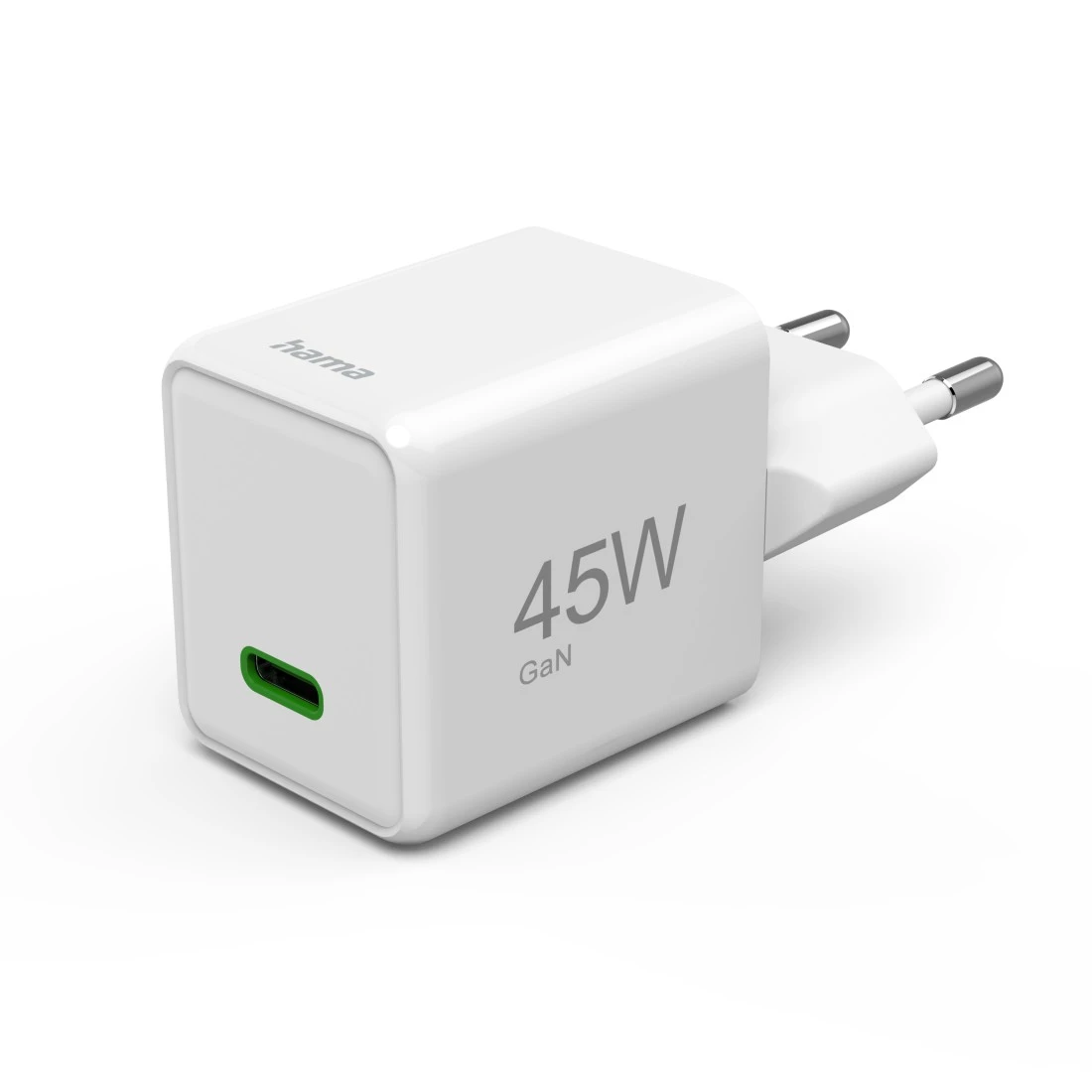 Hama GaN-Ladeadapter 45 Watt Weiß