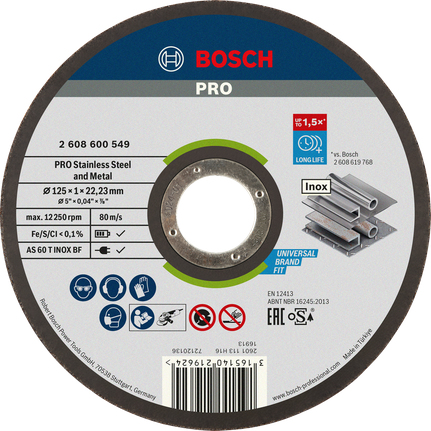 Bosch Expert AS 60 T INOX BF Rapido