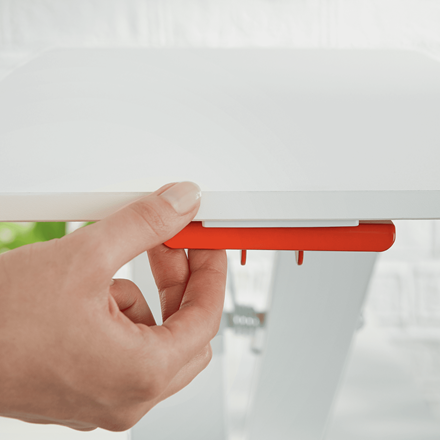 Leitz Ergo Cosy Schreibtischaufsatz Grau