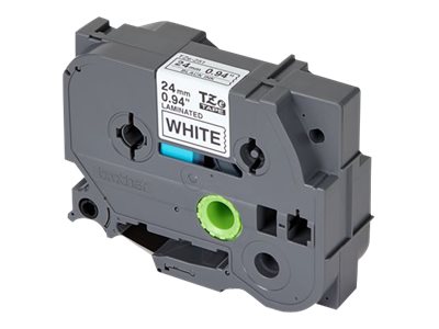Brother TZe-251 24 mm schwarz/weiß