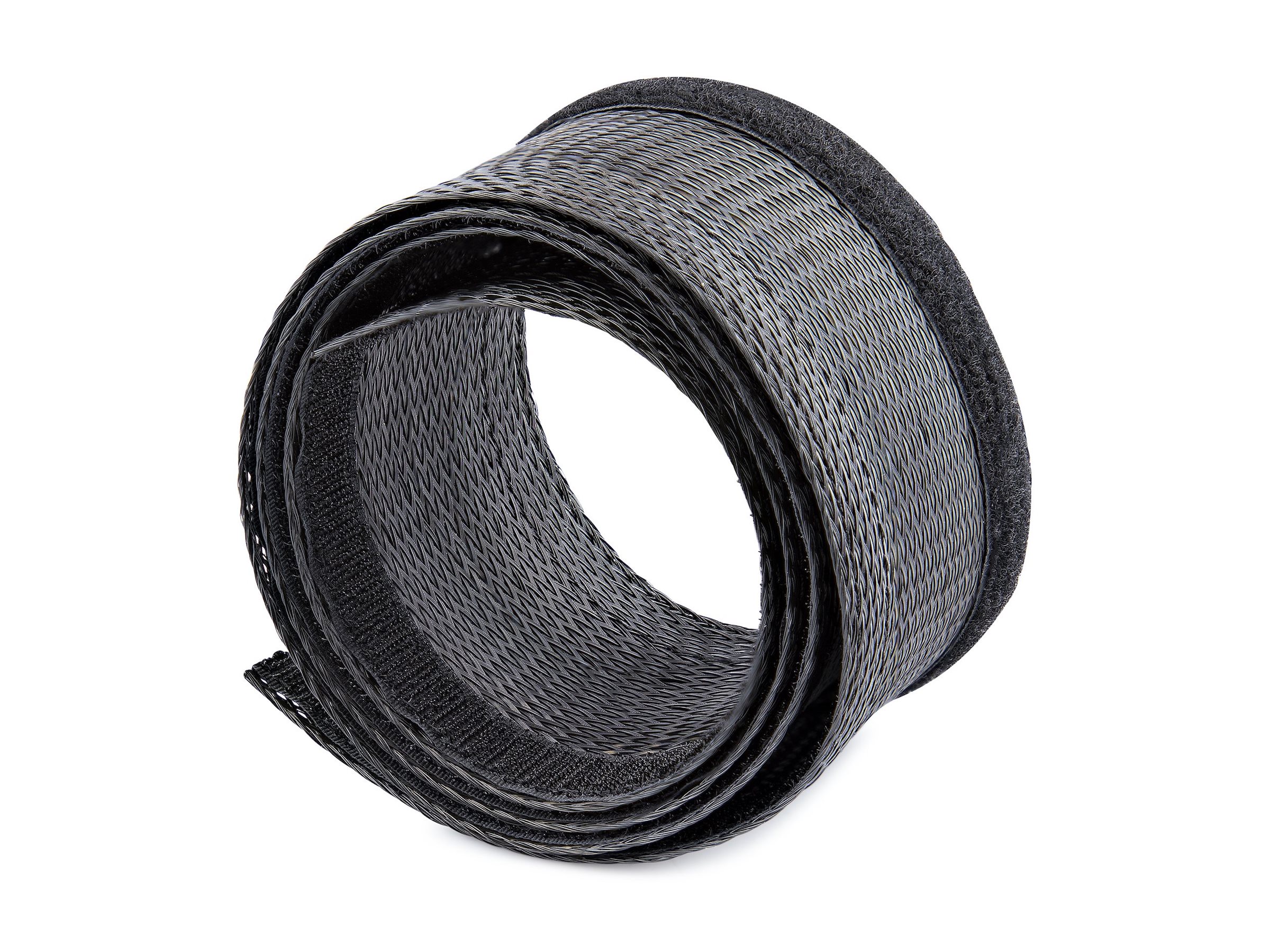 StarTech 10ft 3m Cable Management Sleeve, Trimmable Heavy Duty Cable Wrap, 12 3cm