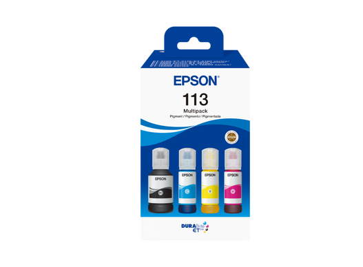 EPSON 113T06B64 schwarz, cyan, magenta, gelb Tintenflaschen, 4erSet