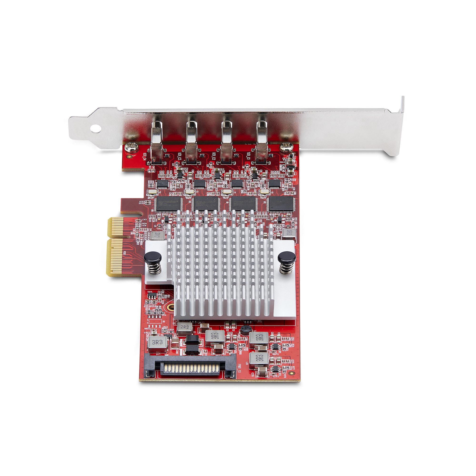 StarTech.com 4-Port USB Type-C PCIe Card USB-C 10Gb 4x Controllers