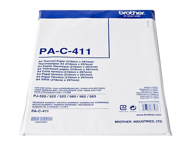 Brother PAC411 A4 Thermopapier
