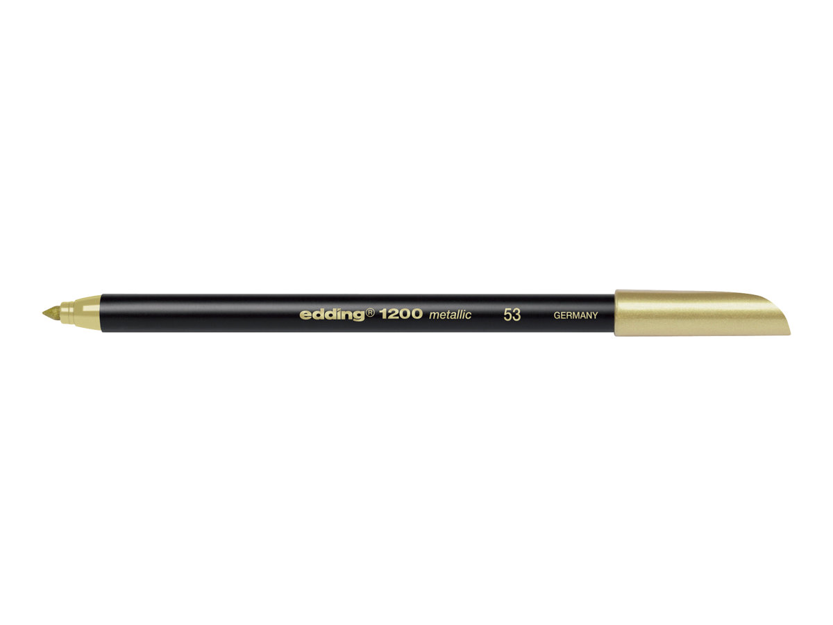 Edding 1200 metallic colourpen gold