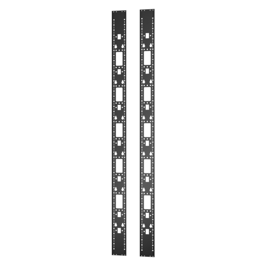 APC Easy Rack Zubehörkanal vertikal Schwarz 48U