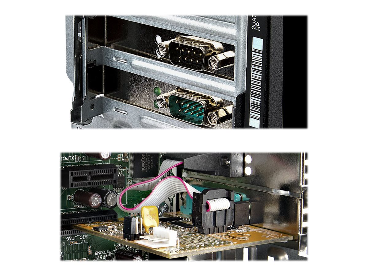 StarTech.com 2-Port PCIe Serielle Schnittstellenkarte RS232