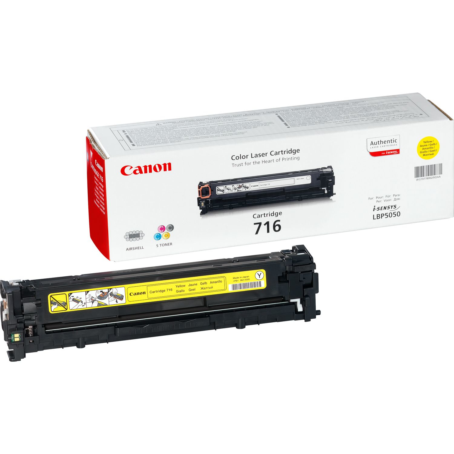 Canon 716 Tonerpatrone Gelb