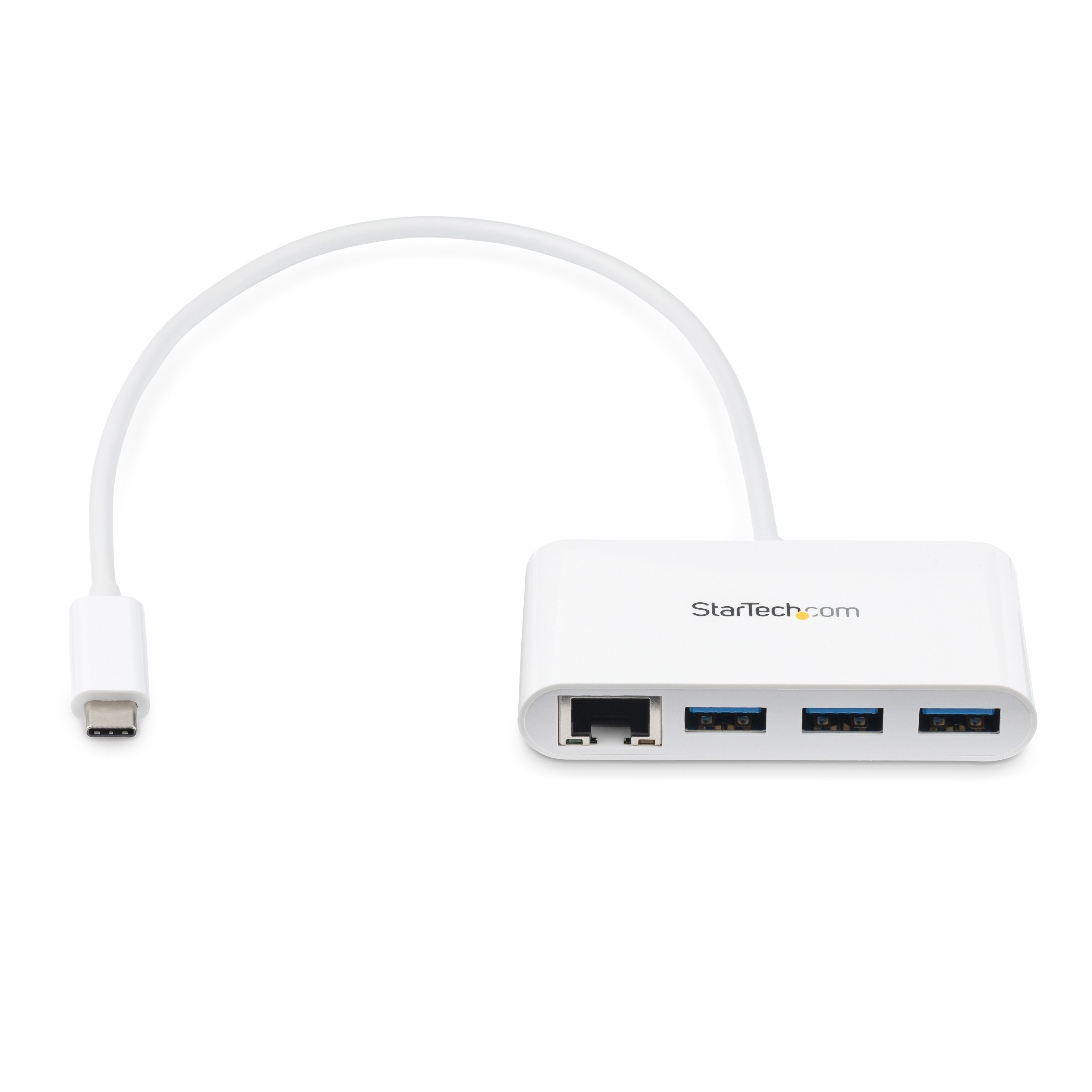 StarTech USB 3.0 Hub 3 Port USB-C mit Gigabit Ethernet