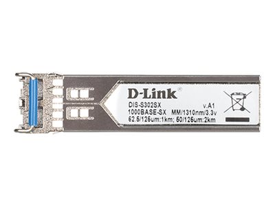 DLINK DISS302SX 1port MiniGBIC SFP to 1000BaseSX MultiMode 2km Fibre Transceiver