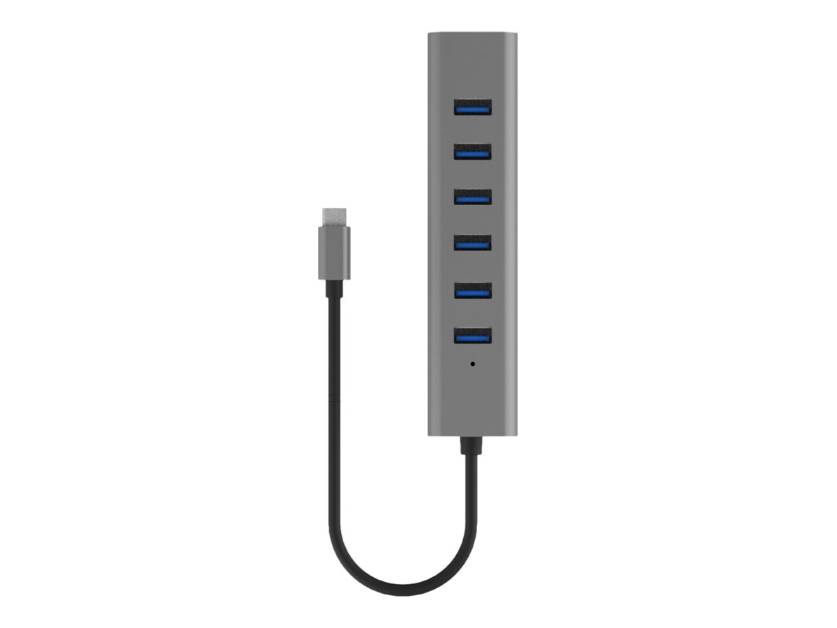 i-tec USB-C Metal Hub 7-fach mit Charging