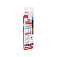 Edding 1340 glitzer Brush-Pens farbsortiert 4 Stück