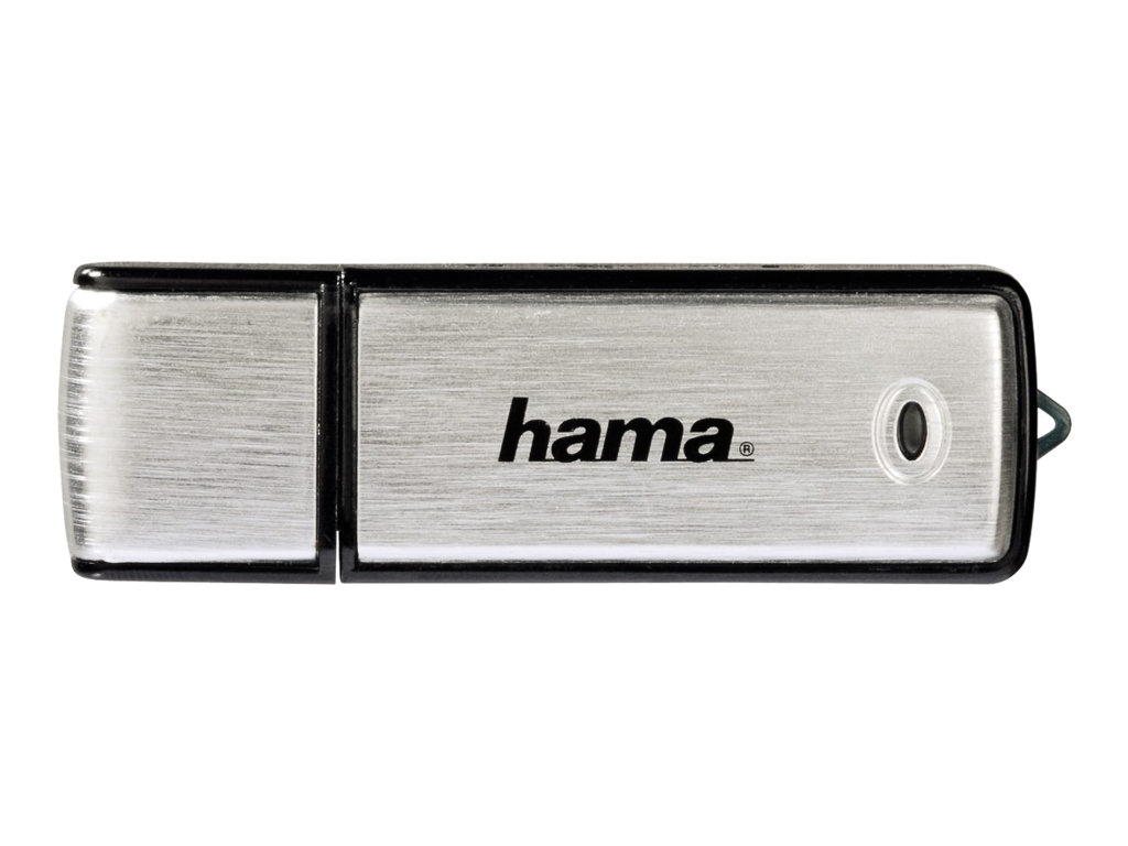 Hama FlashPen Fancy 16 GB Silber Schwarz