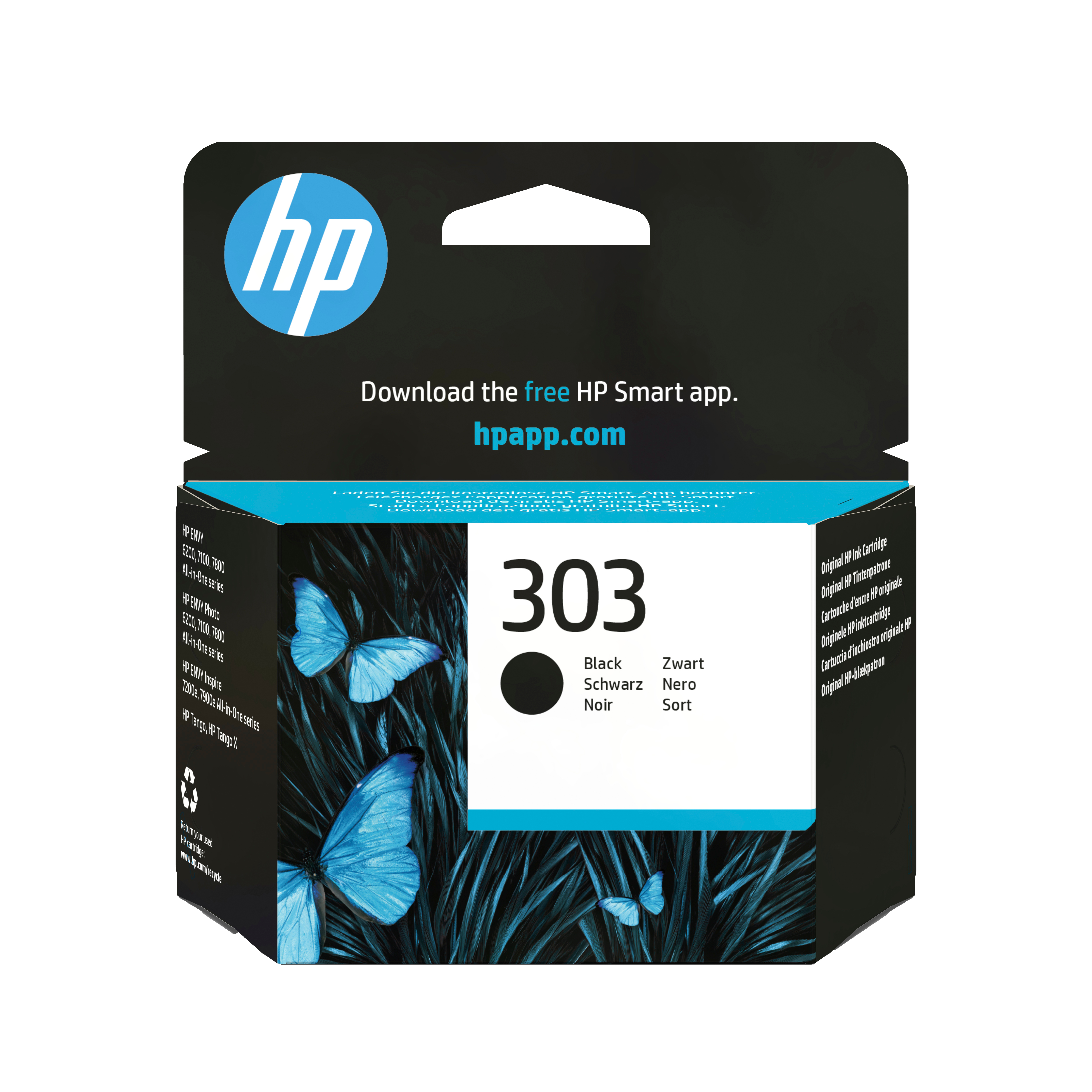 HP 303 Druckerpatrone Schwarz