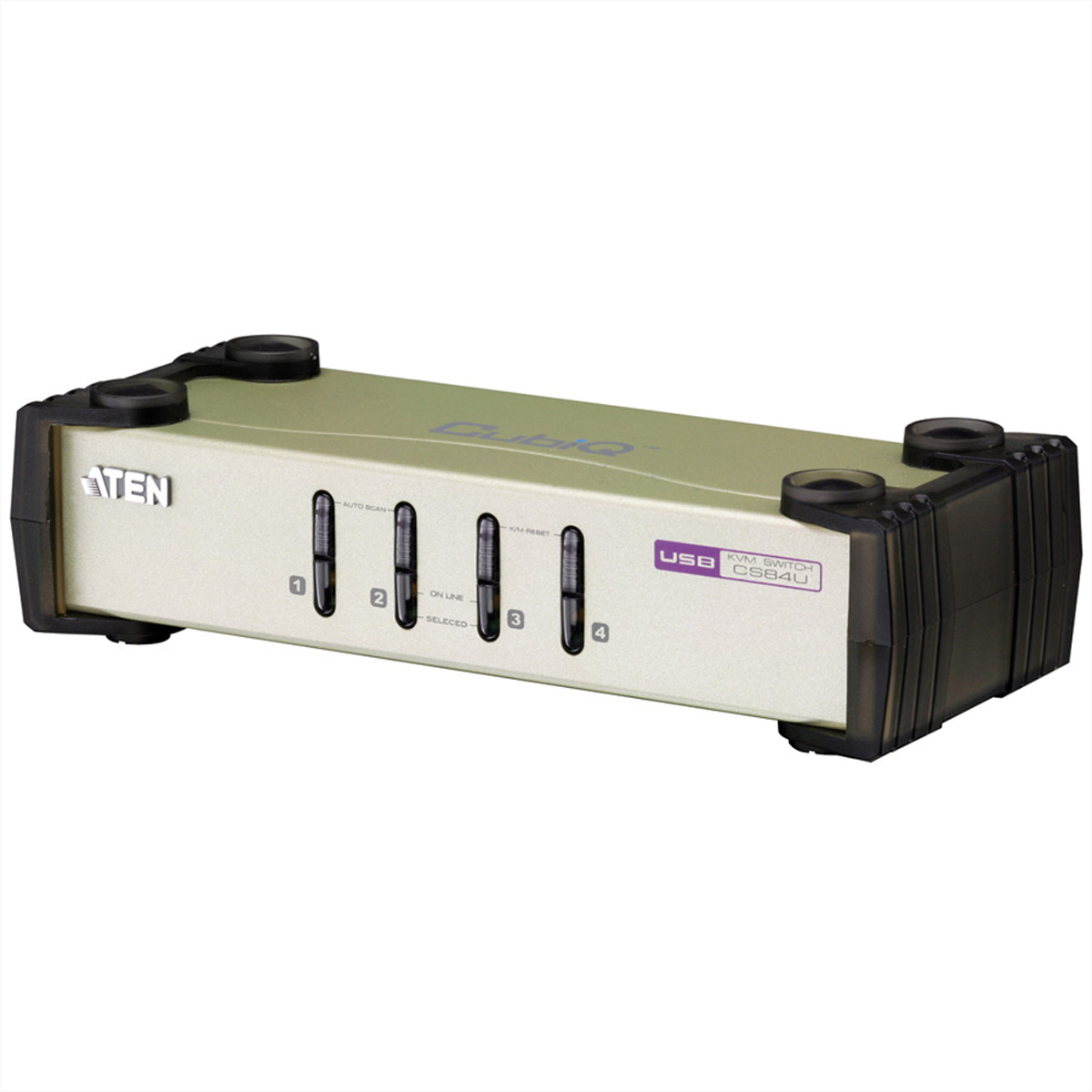 ATEN CubiQ CS84U KVM-Switch 4-Port