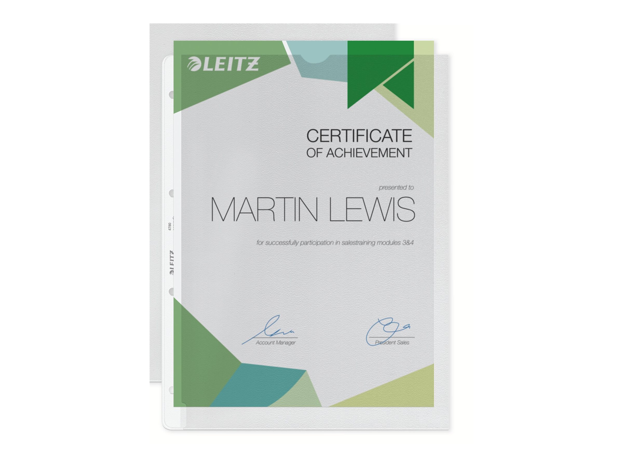 Esselte Leitz Prospekthüllen 4780 A4 transparent