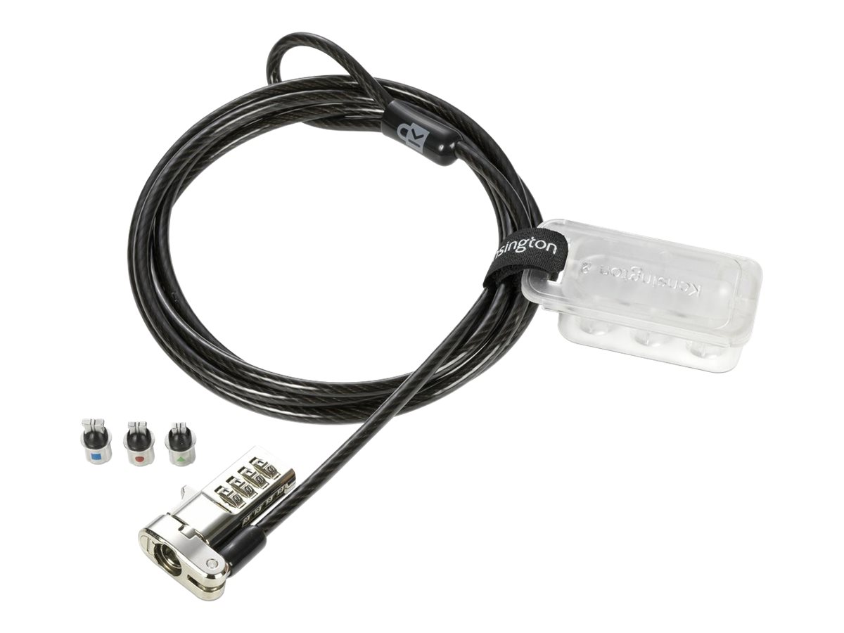 Kensington 3in1 Zahlencode Laptopschloss 1,8 m