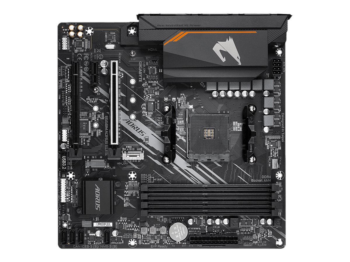Gigabyte B550M AORUS ELITE Micro-ATX AM4