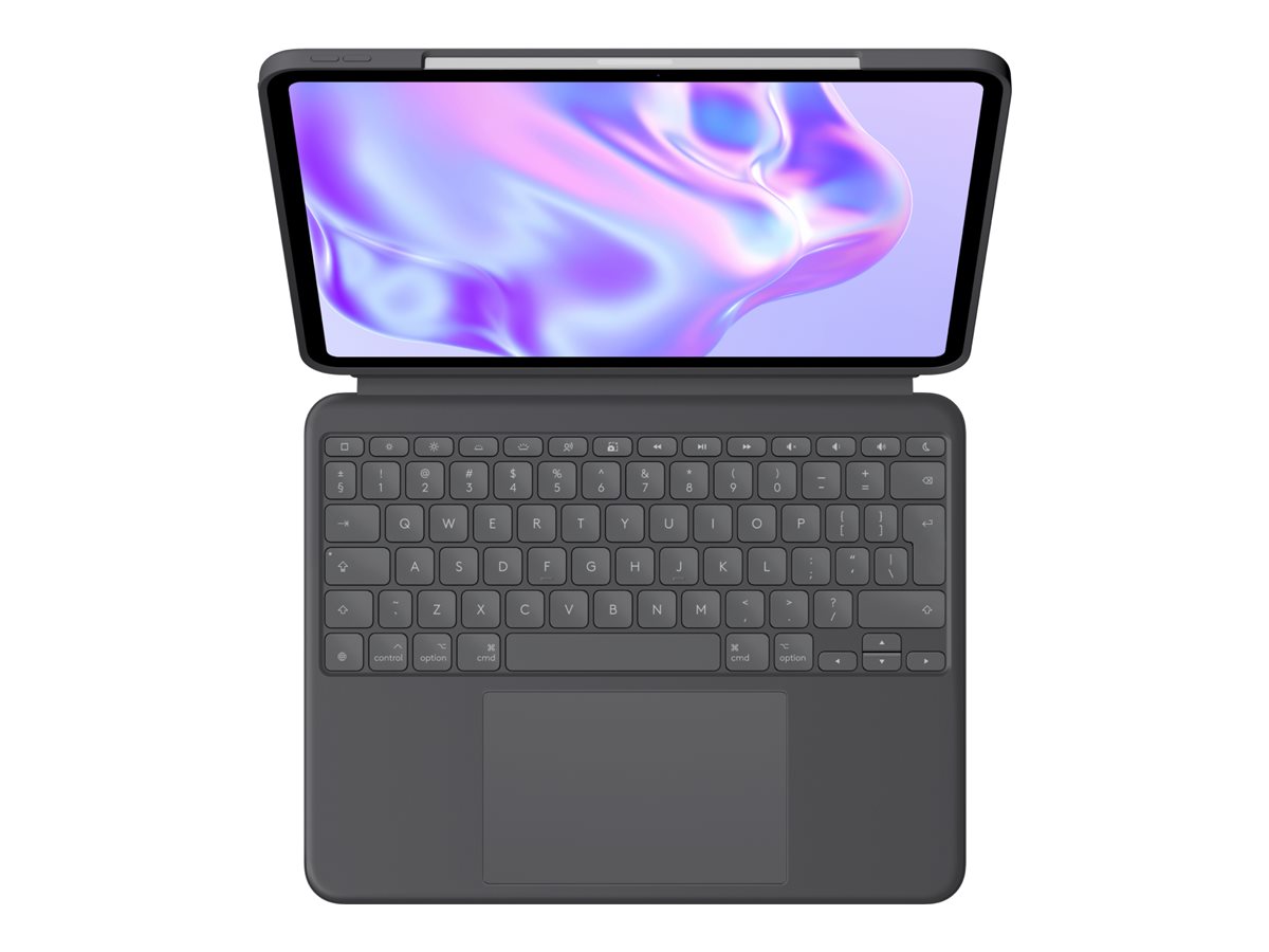 Logitech Combo Touch iPad Pro 13 Zoll M4 Graphit