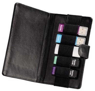 Hama USB Stick Case Vegas Schwarz