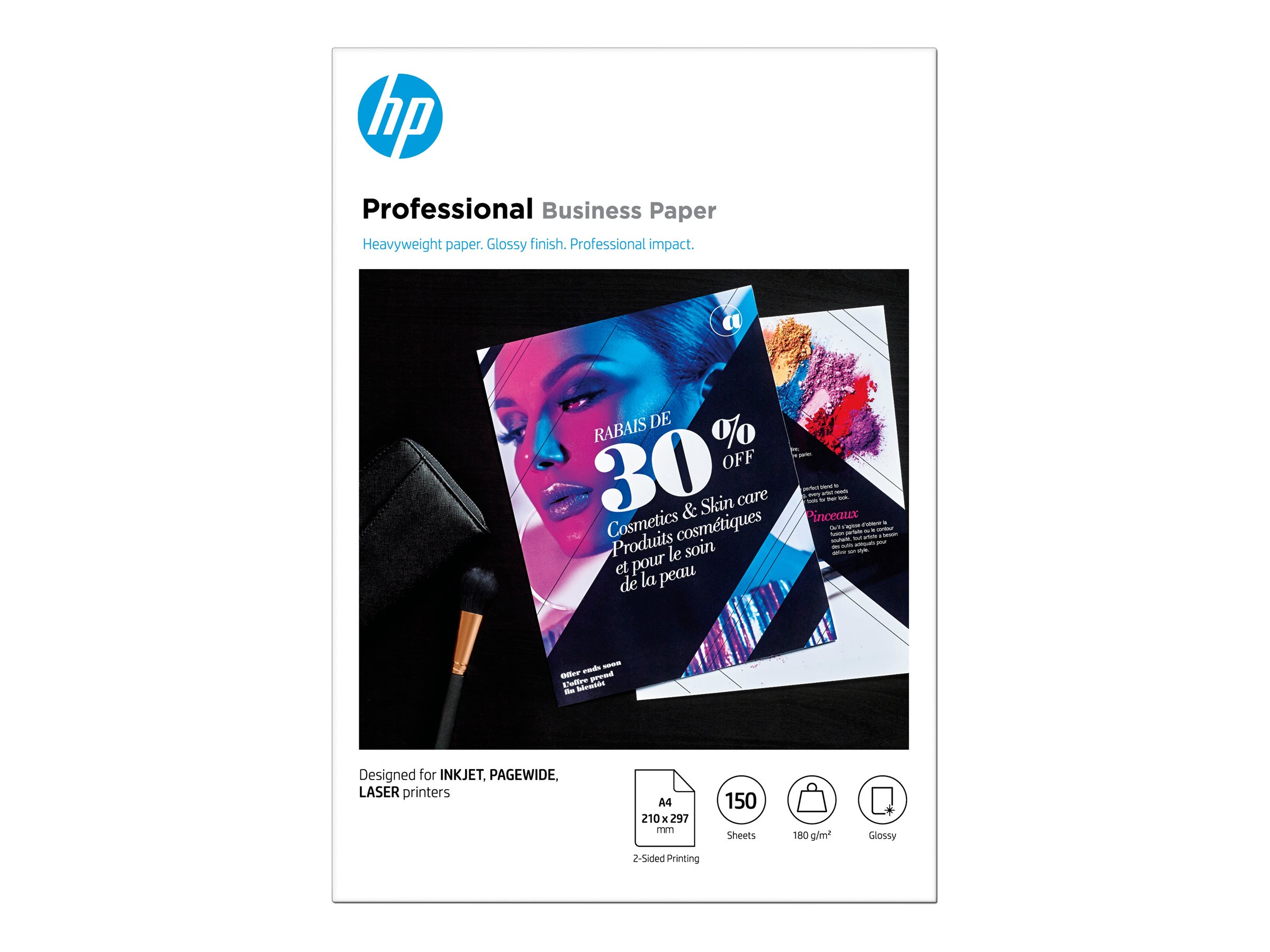HP Professional Business Glänzend 180g/m2 A4