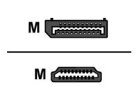 Helos Adapterkabel DisplayPort zu HDMI Premium 4K 3,0m