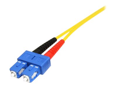 STARTECHCOM 1m Single Mode Duplex Glasfaser LWL Patchkabel LCSC