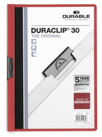 Durable Duraclip rot DIN A4