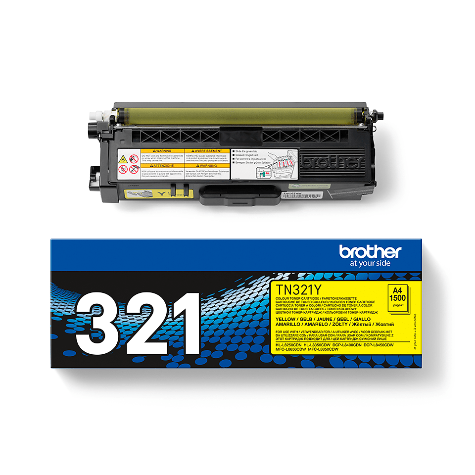 Brother TN-321Y Tonerpatrone Gelb