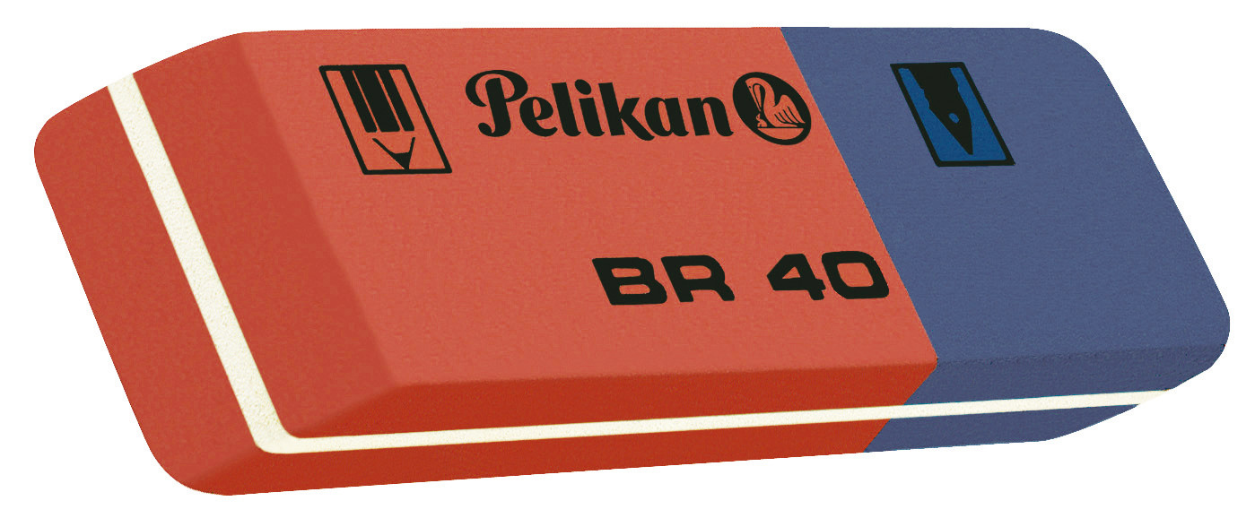 Pelikan BR 40 Radierer rot/blau