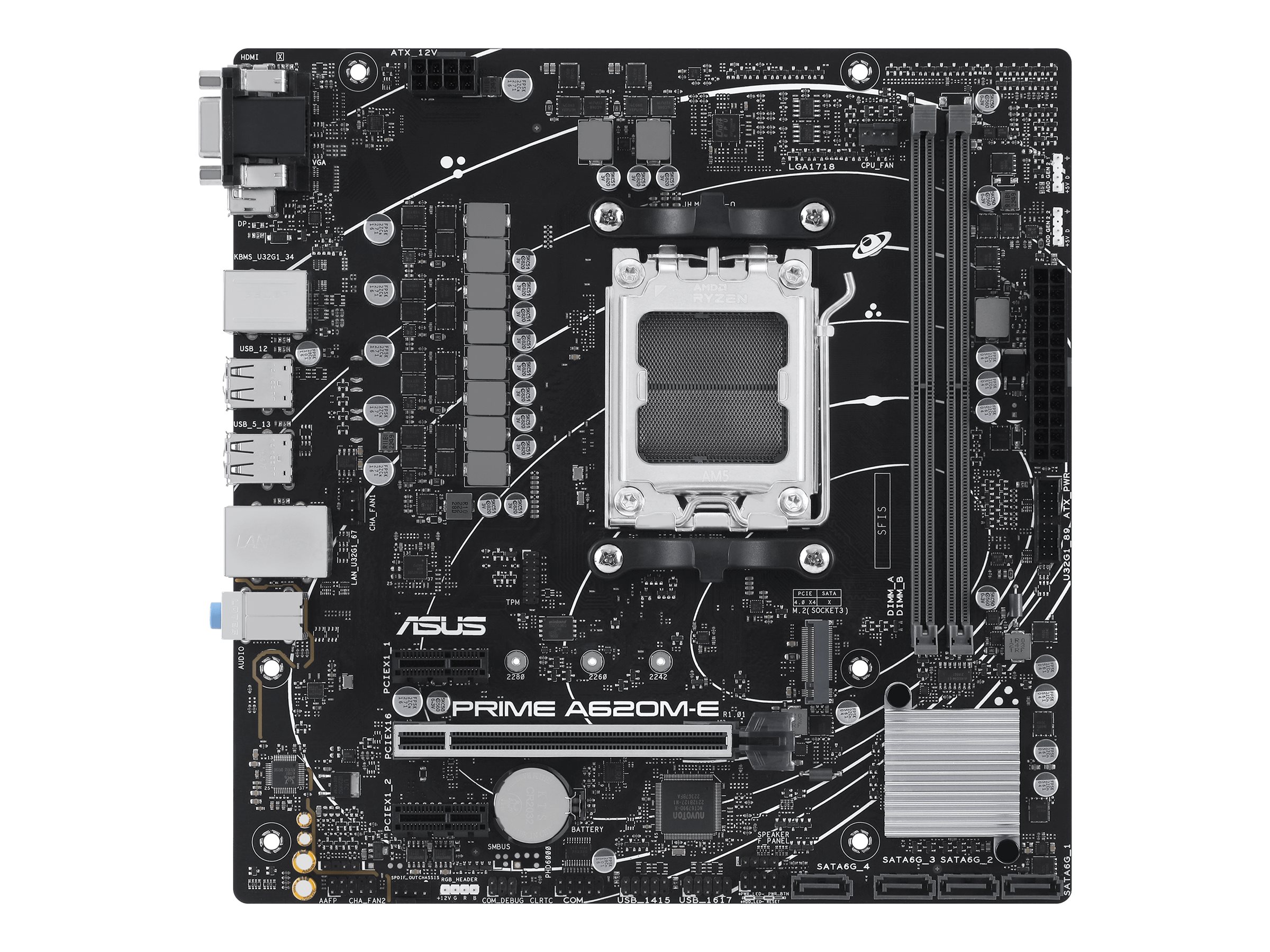 ASUS PRIME A620M-E-CSM micro ATX Socket AM5