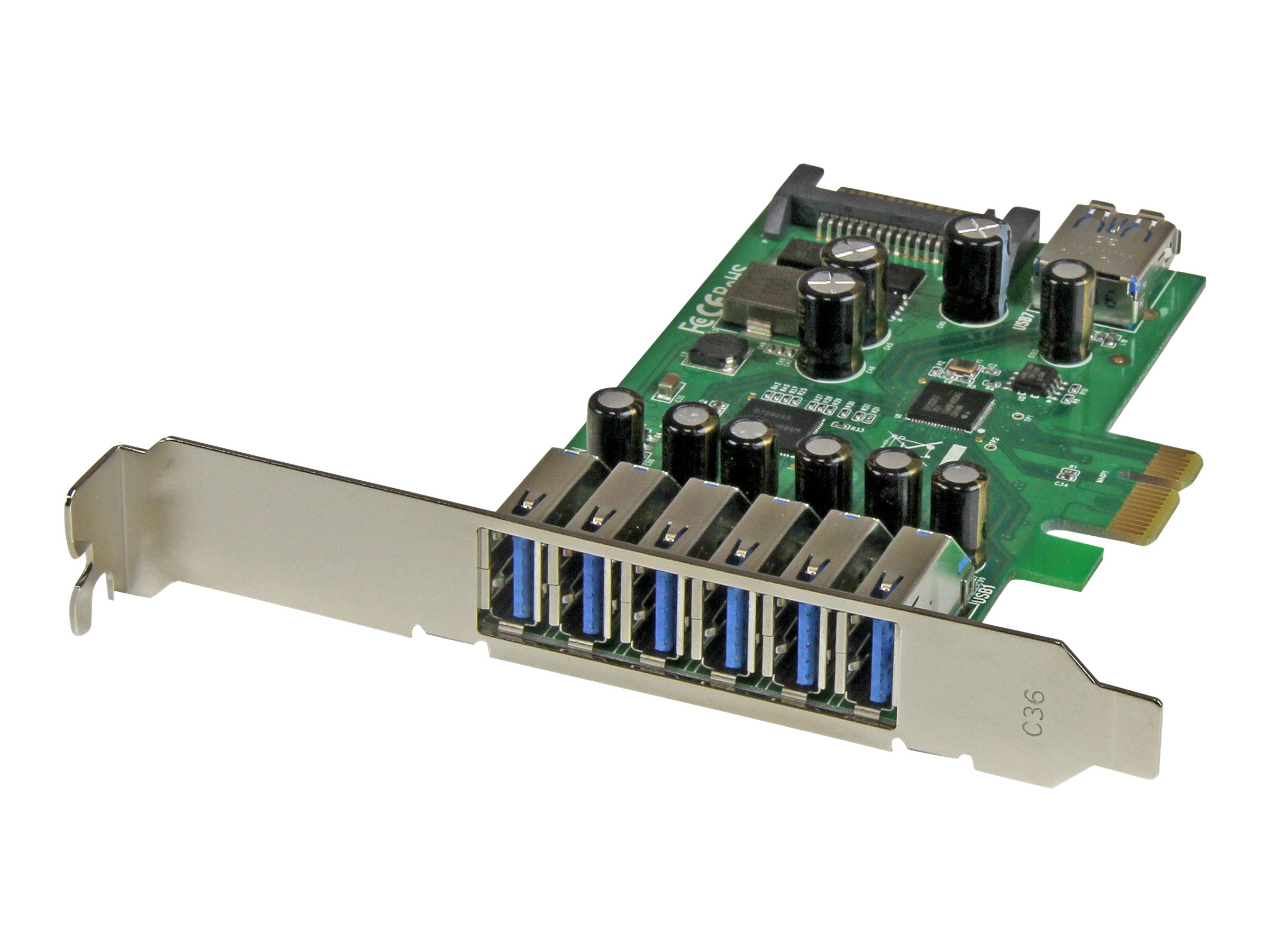 StarTech.com 7 Port PCI Express USB 3.0 Karte