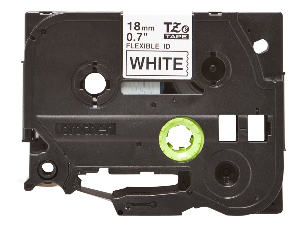 Brother TZe-FX241 Schwarz auf Weiß