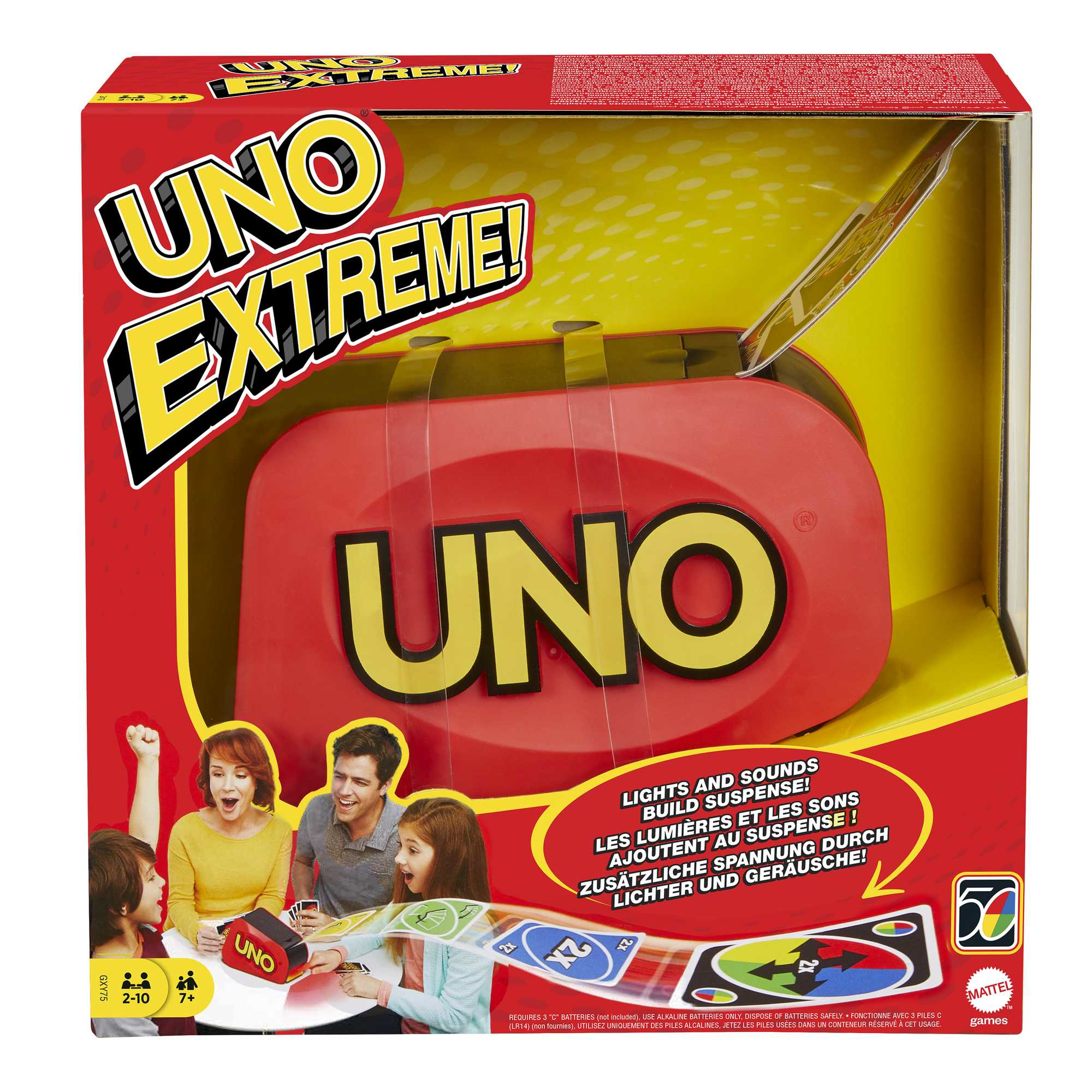 Mattel UNO Extreme Kartenspiel
