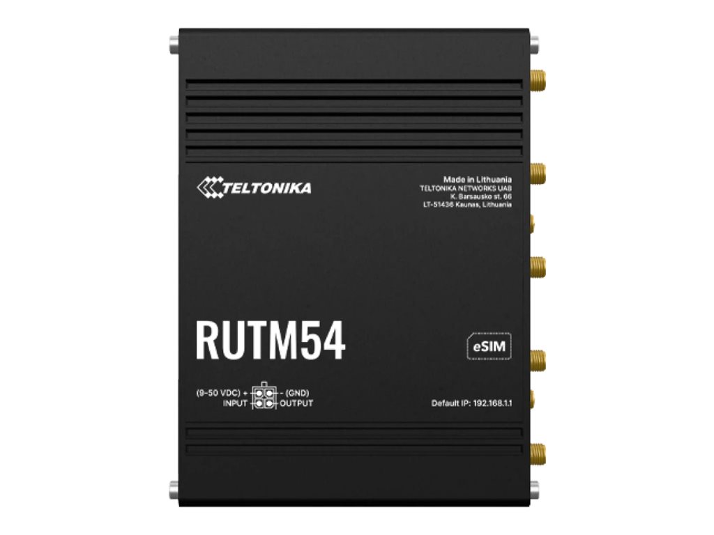 Teltonika RUTM54 Wireless Router WWAN 4-Port Switch