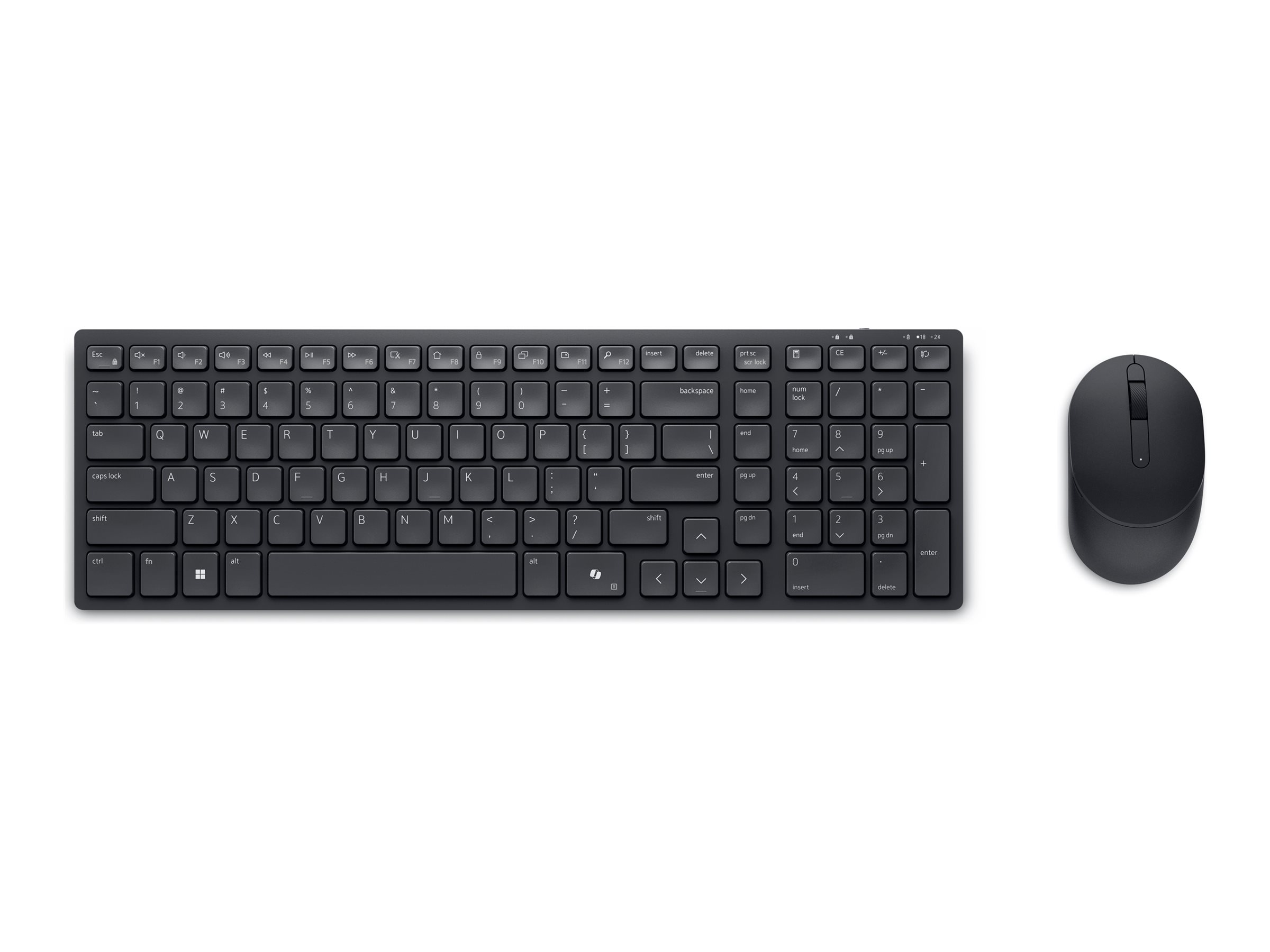Dell Pro Compact Silent Keyboard Mouse KM555