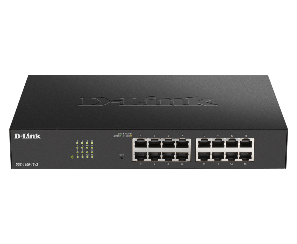 D-Link DGS-1100-24PV2 24-Port PoE+ Gigabit