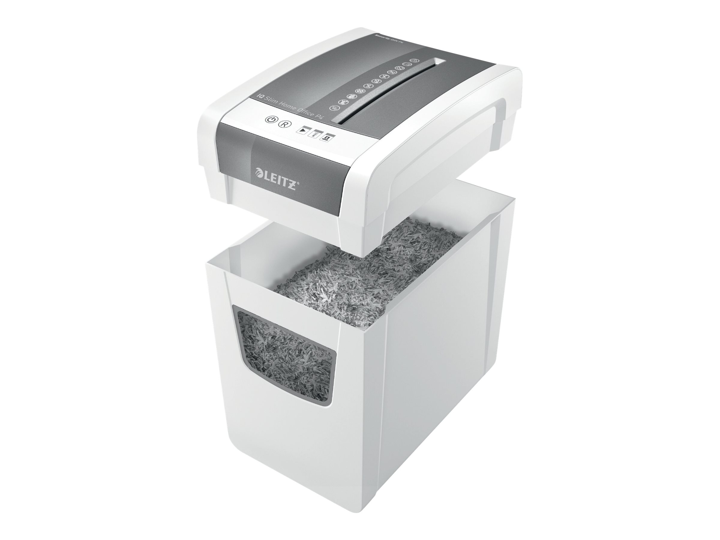 Esselte Leitz IQ Slim Home Office P4 weiß 4×28 mm bis 10 Blatt