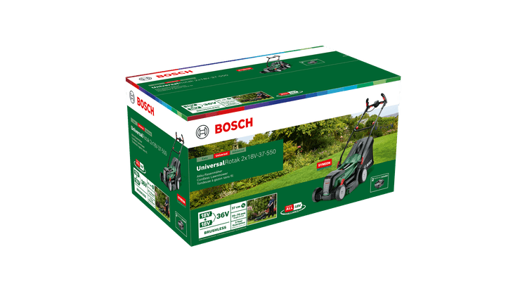 Bosch 37-550 Rasenmäher 36 Volt 550 m² 37 cm