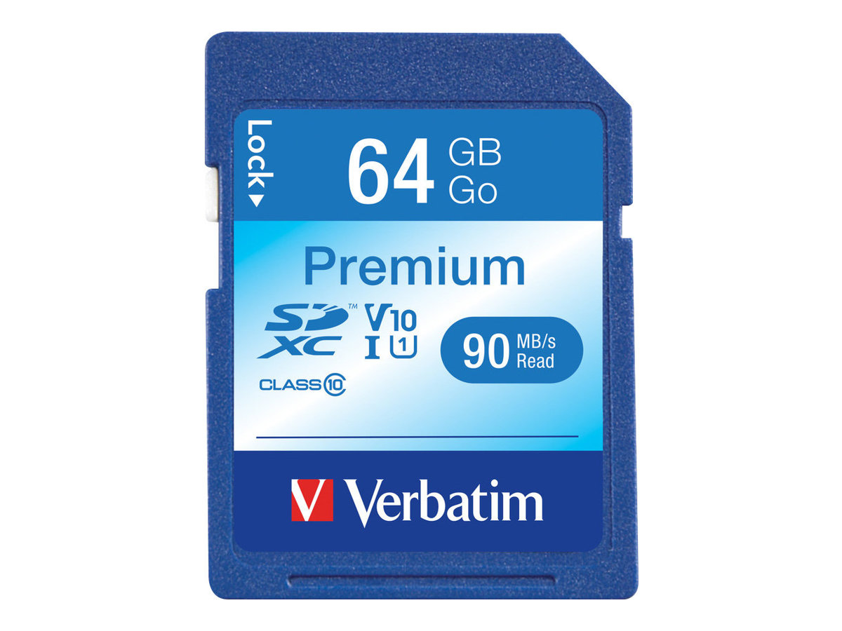 Verbatim Premium SDXC-Card 64 GB