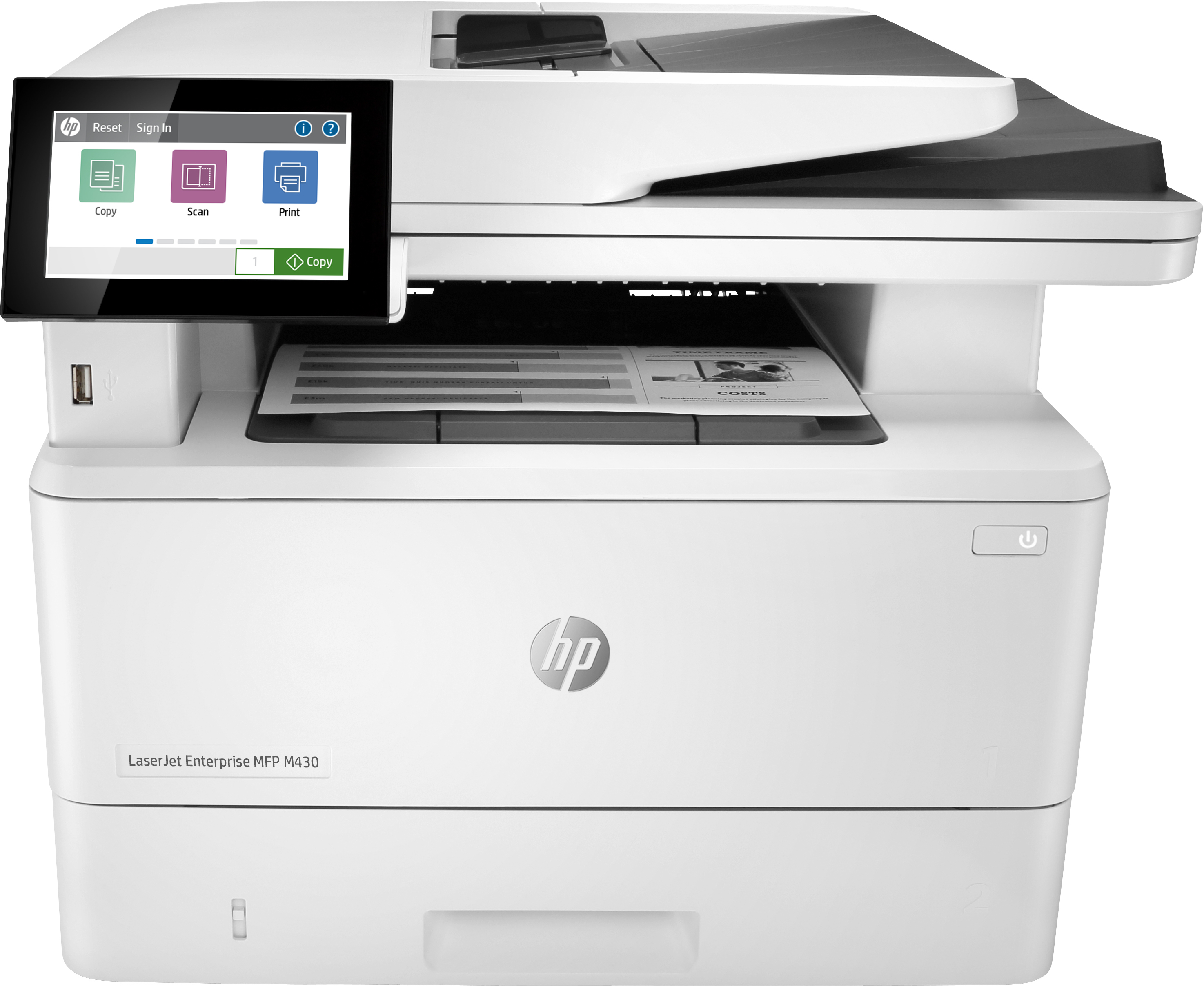 HP LaserJet Enterprise M430f Multifunktionsdrucker