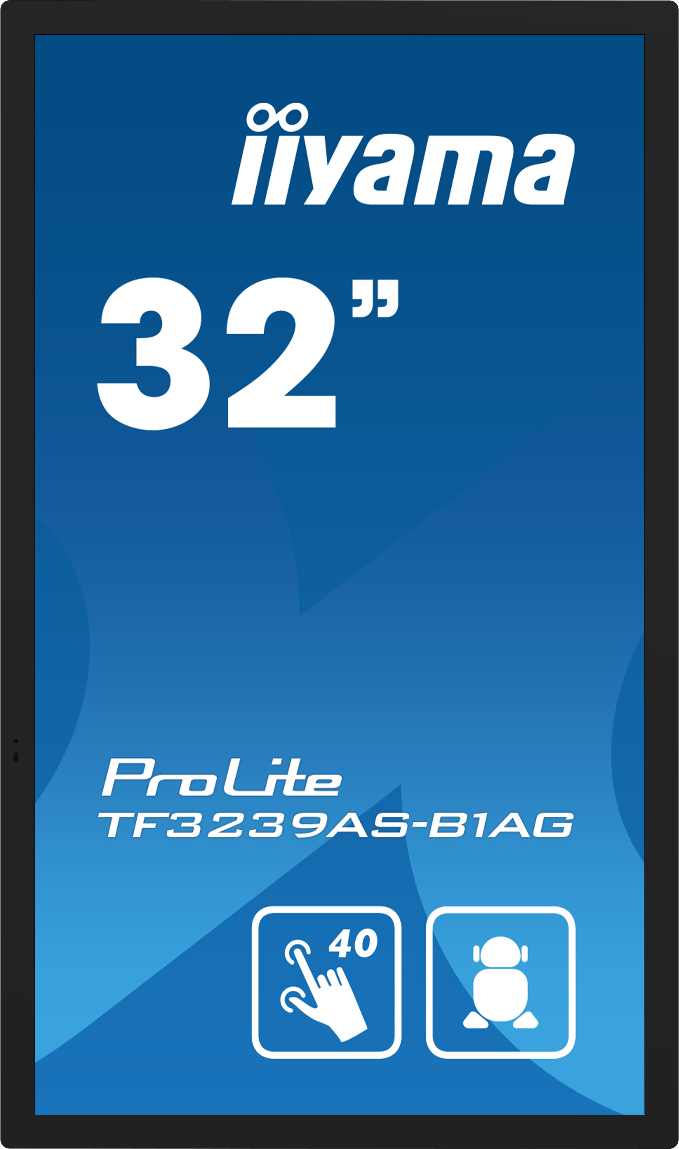 Iiyama ProLite TF3239AS-B1AG LED-Monitor 81 cm (32") M‑Touch HDMI DP