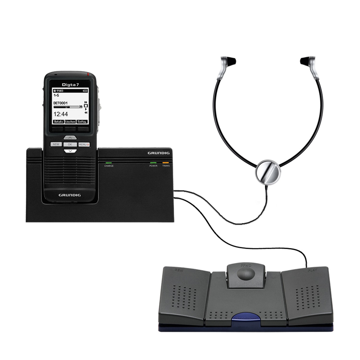 Grundig Digta 7 Stand-alone Kit 2 GB