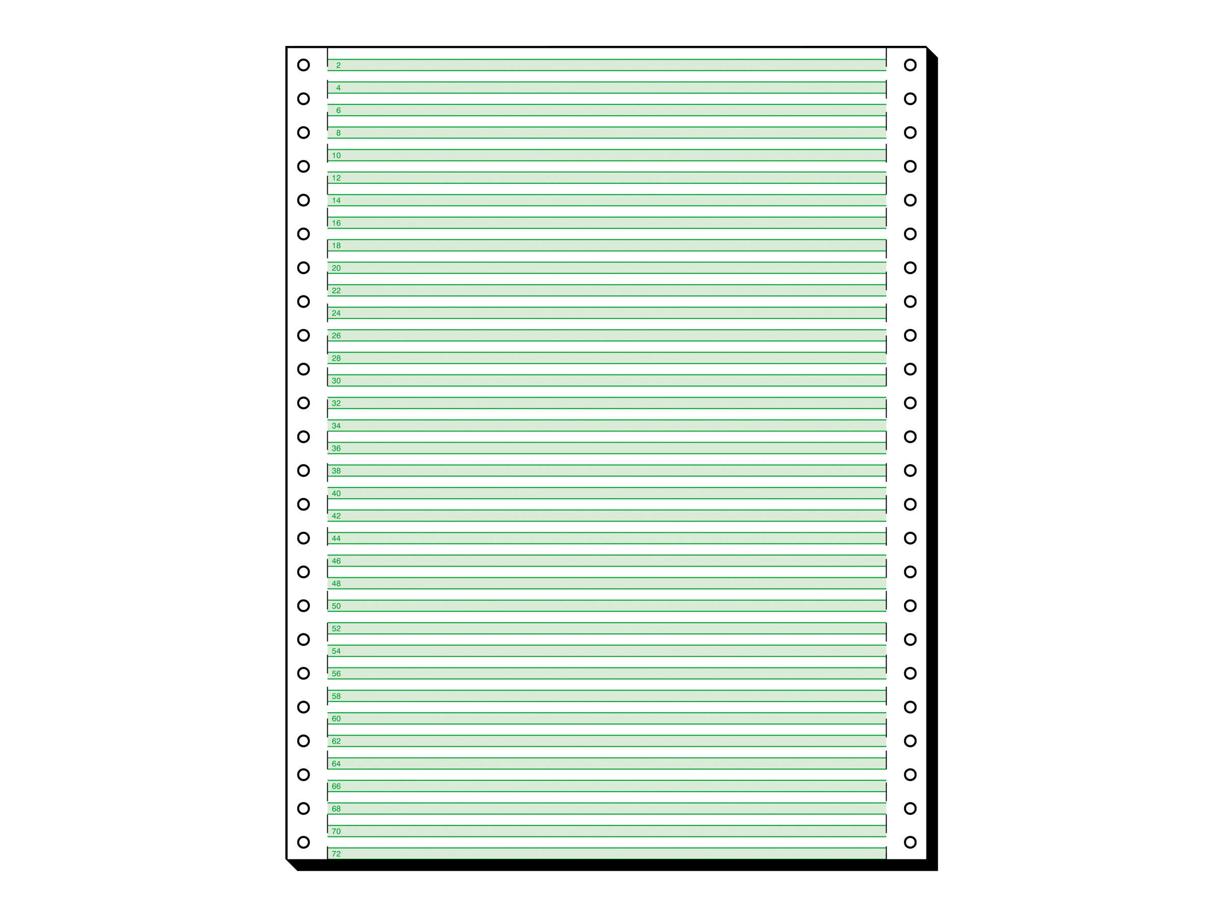 Sigel Computer Paper A4 60 g/qm Grün