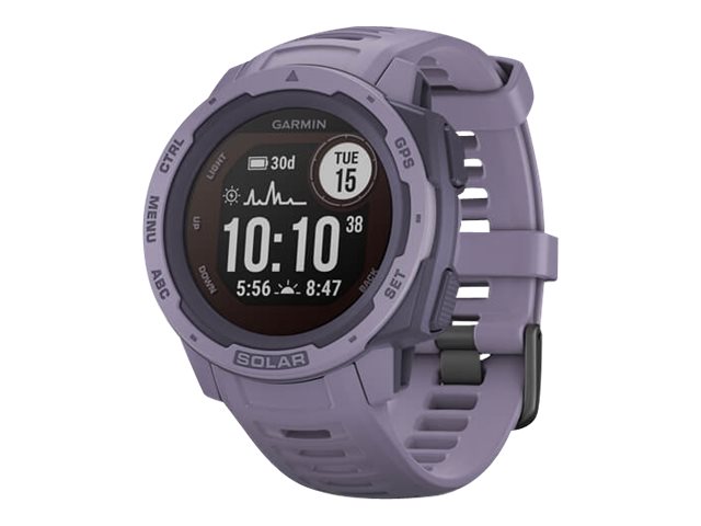 Garmin Instinct Solar Sportuhr mit Band Silikon