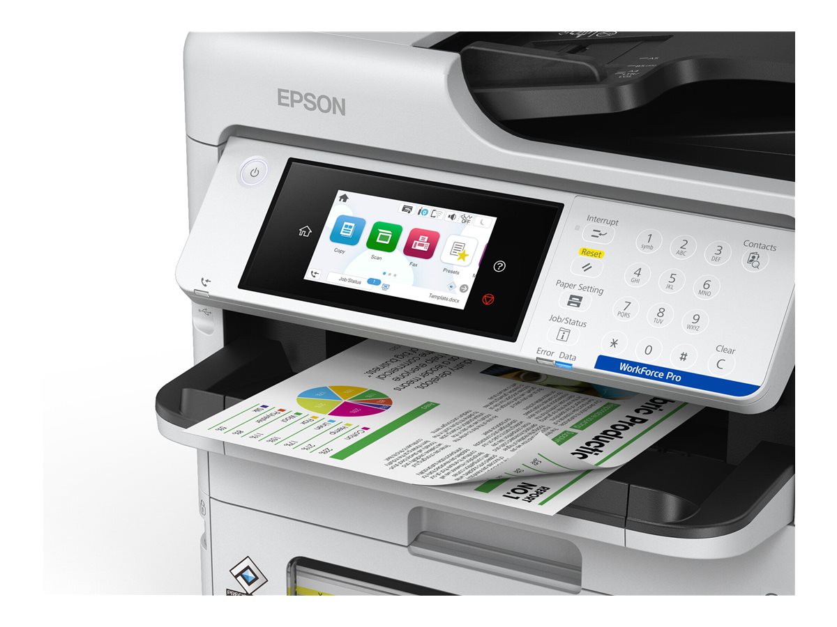 Epson WorkForce Pro EM-C800RDWF USB LAN WLAN