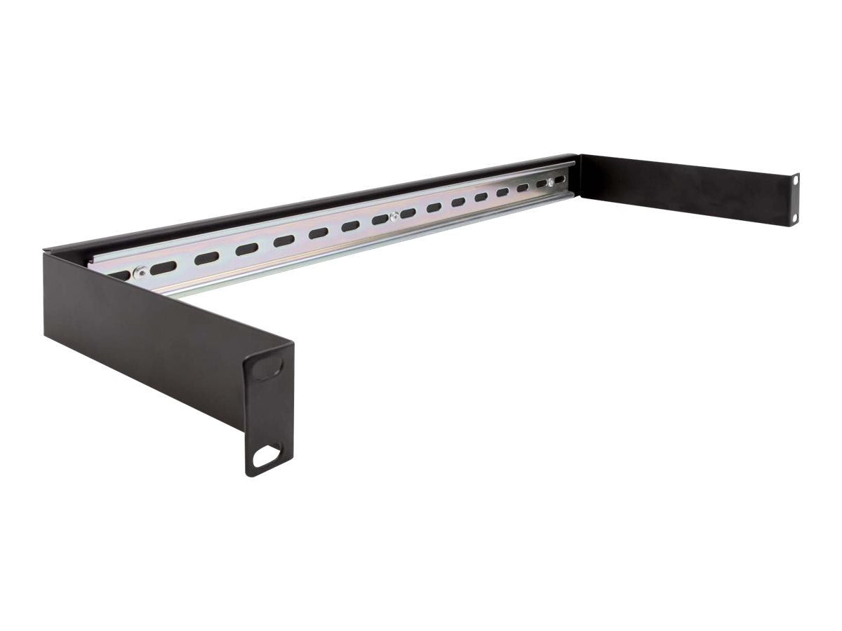 Delock DIN Schienenpanel 19" 1 HE schwarz