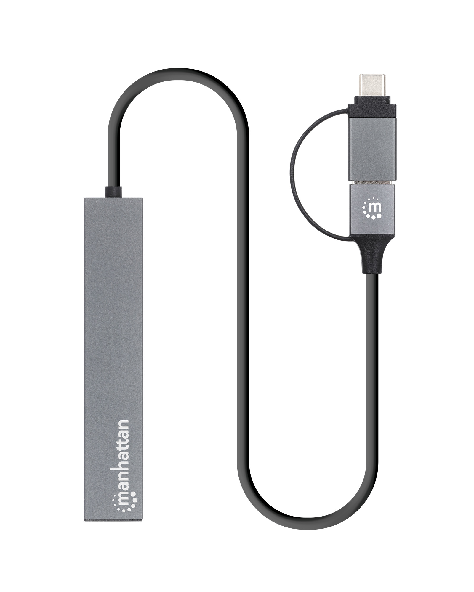 Manhattan Kombo-Hub 4Port USB 3.0 Typ-C/Typ-A