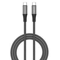 4smarts USBC auf USBC Kabel PremiumCord 100W 3m schwarz