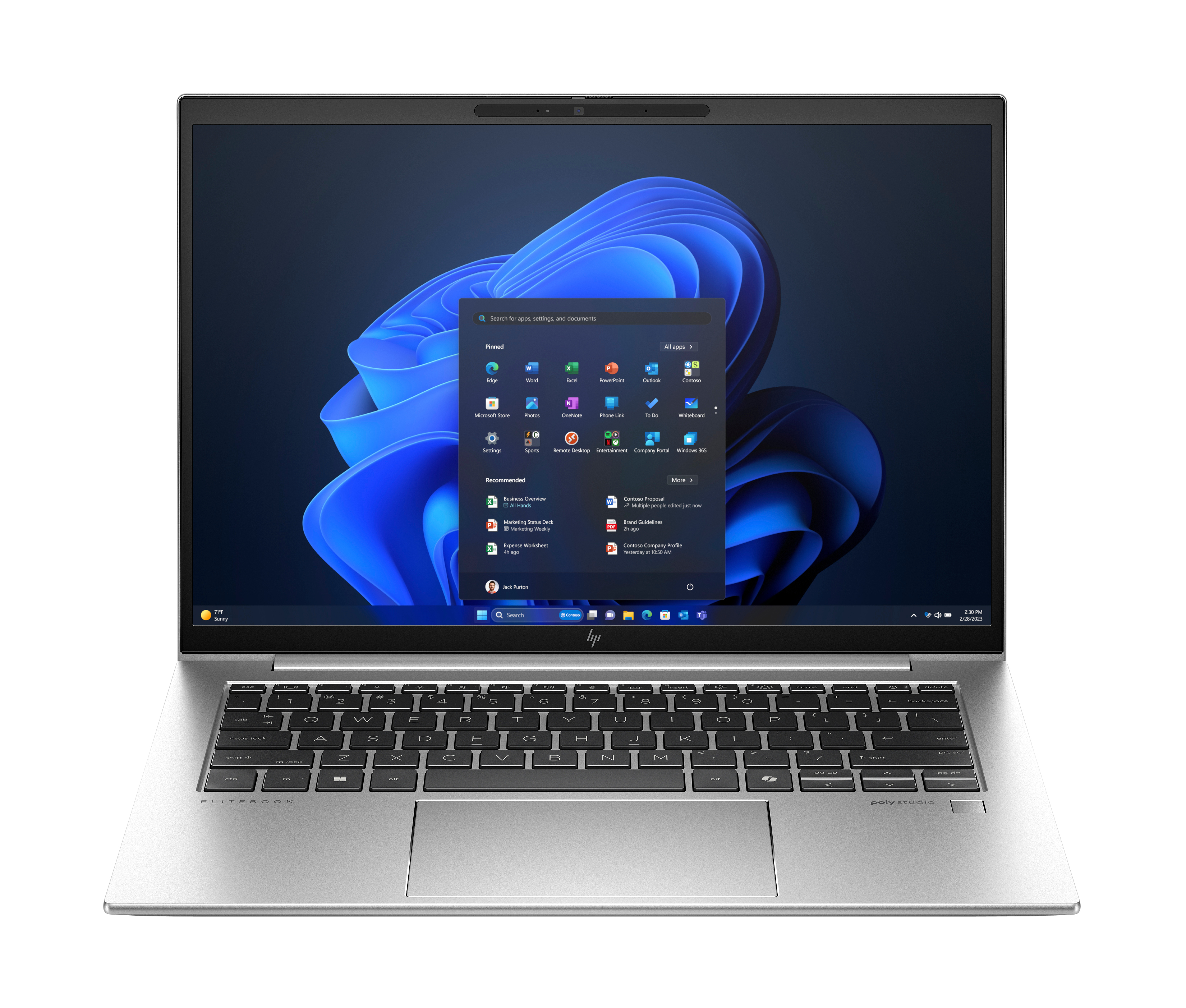HP EliteBook 845 G11 14 Zoll Ryzen 5 8540U 16 GB 512 GB SSD